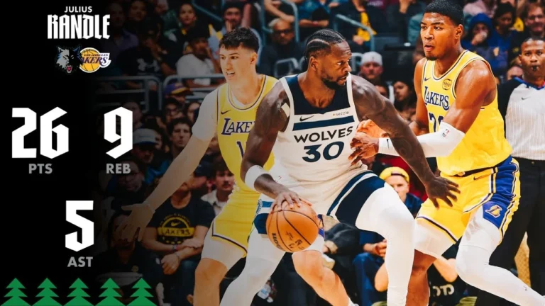 Julius Randle Drops 26 Points Vs The Los Angeles Lakers 10.24.25