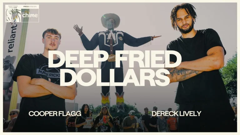 Deep Fried Dollars Episode 1 Cooper Flagg & Dereck Lively Food Challenge at State Fair of Texas