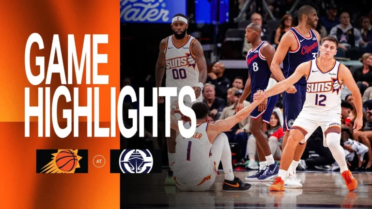 Phoenix Suns Game Highlights vs LA Clippers 10-22-2025