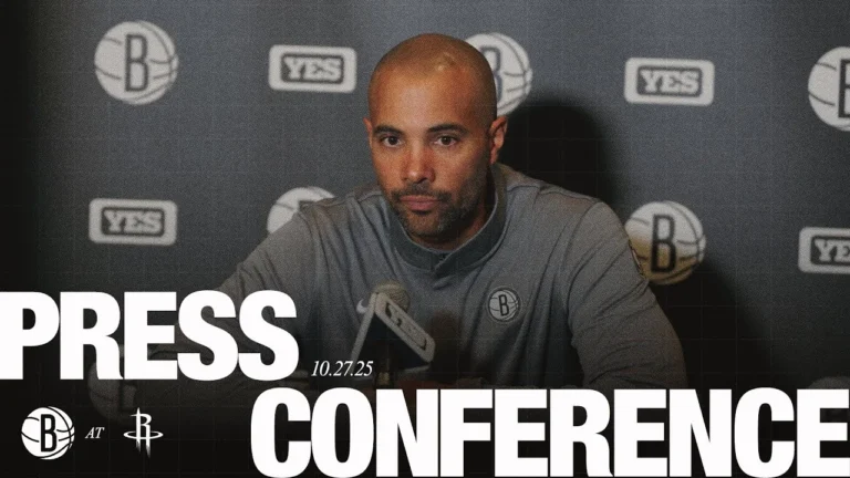 Jordi Fernández Postgame Press Conference vs Houston