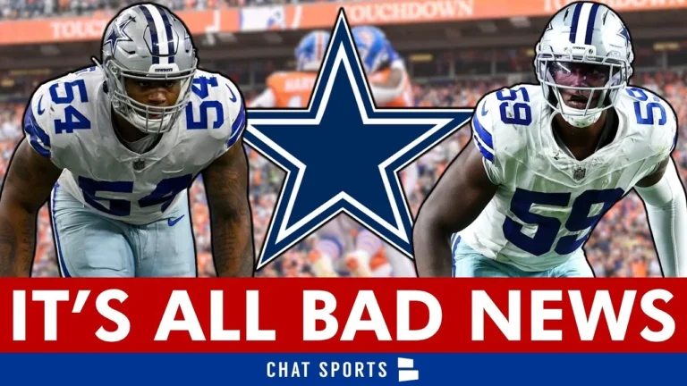 BAD News Keeps ROLLING IN For The Dallas Cowboys