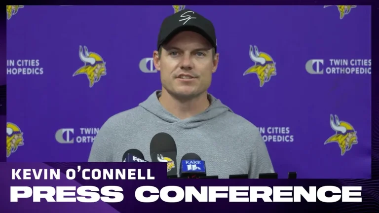Kevin O’Connell on Carson Wentz Starting at Quarterback & Preparing for Chargers on Thursday Night