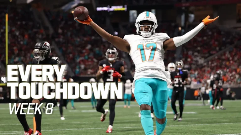 Every Touchdown from Week 8 2025 NFL Season
