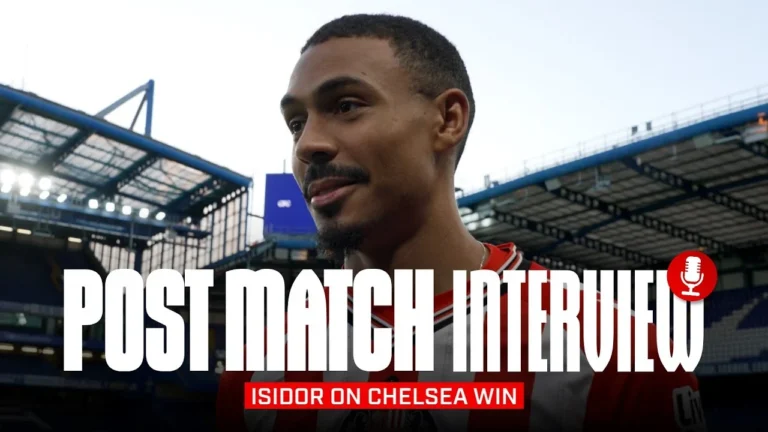 We gave everything Isidor On Chelsea Win Post Match Interview