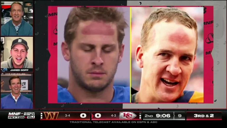 Jared Goff joins Peyton & Eli during Commanders vs. Chiefs ‘MNF ManningCast’