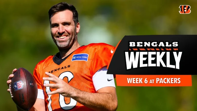 2025 Week 6 Cincinnati at Green Bay Bengals Weekly