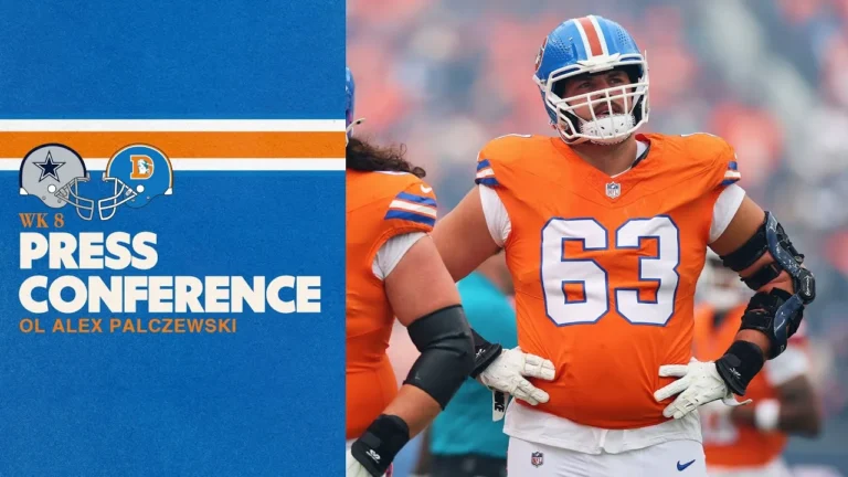 OL Alex Palczewski on playing a new role: Its phenomenal to have the guys I have around me
