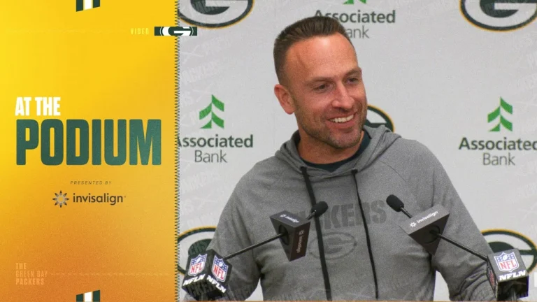 Jeff Hafley on playing Aaron Rodgers: ‘It’s a cool challenge as a coach or a player’