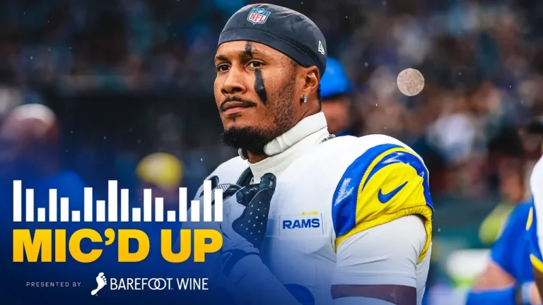 Quentin Lake Micd Up During The Rams UNBELIEVABLE Victory Over The Jaguars In London