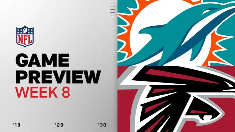 Miami Dolphins vs Atlanta Falcons Week 8 Game Preview