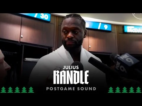 Proud Of The Way We Fought. Julius Randle Postgame Sound 10.30.25
