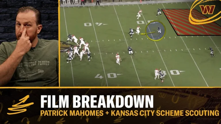 Kansas City Defense Patrick Mahomes Deep Dive Film Breakdown Washington Commanders NFL