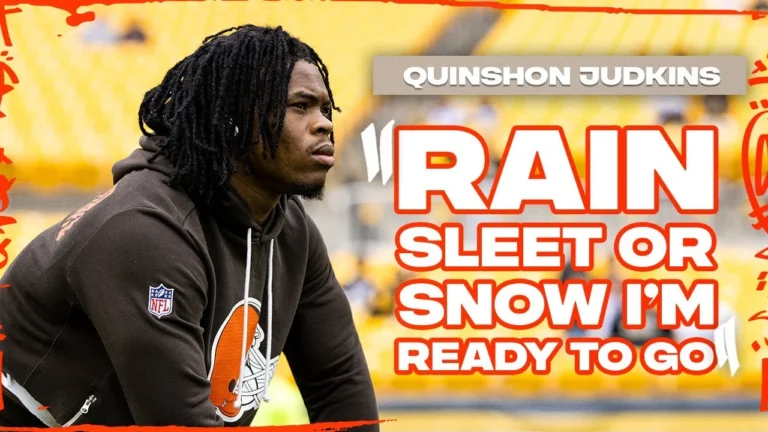 Quinshon Judkins Press Conference: Rain, sleet, or snow I’m ready to go
