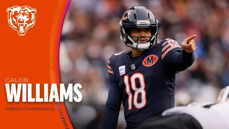 Caleb Williams discusses victory over Saints Chicago Bears