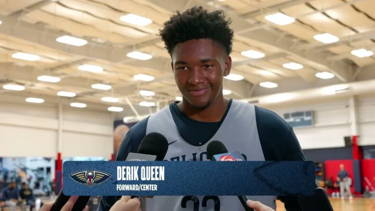 Derik Queen on return to practice New Orleans Pelicans