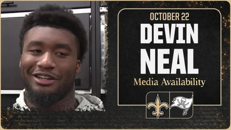Devin Neal on taking on larger role, pass protection New Orleans Saints
