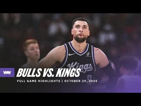 Kings vs. Chicago Bulls Full Team Highlights 10.29.25