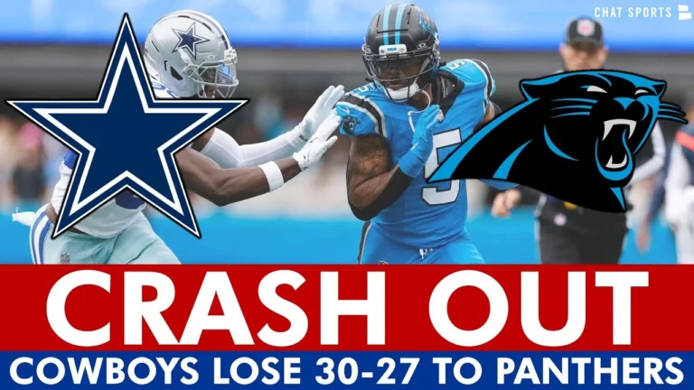 WARNING IM HEATED Over Cowboys 30-27 Loss To Panthers INSTANT REACTION & Dallas Cowboys News