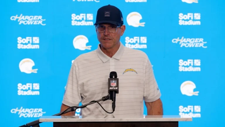 Jim Harbaugh Postgame Press Conference Vs Colts LA Chargers