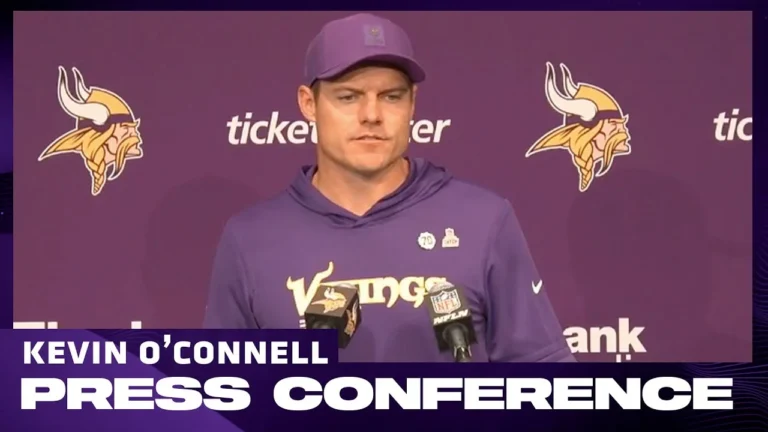 Kevin O’Connell on Loss To Eagles, Red Zone Struggles, Losing Turnover Battle