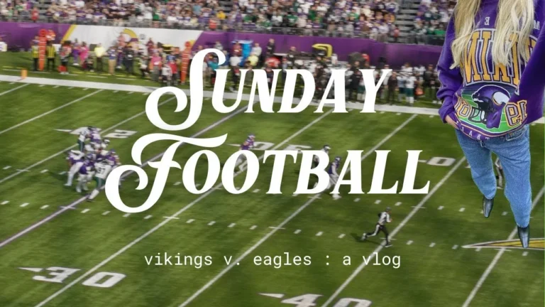 Vikings Gameday Vlog: SKOL 101, stadium fits, & a growing female fandom