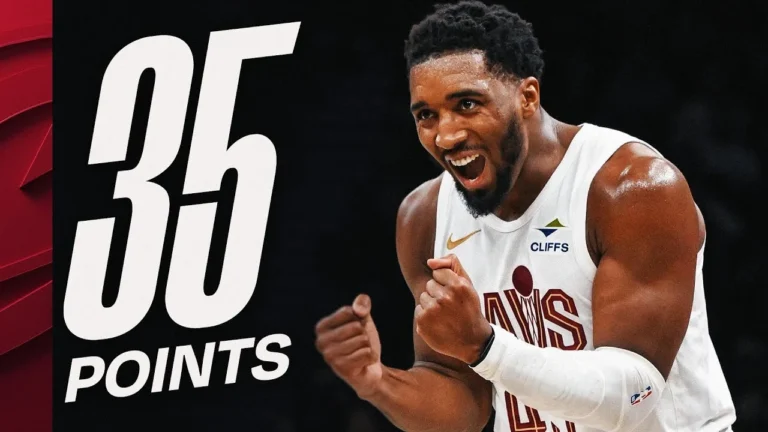 Donovan Mitchell Scores 35 Points On The Road October 24, 2025