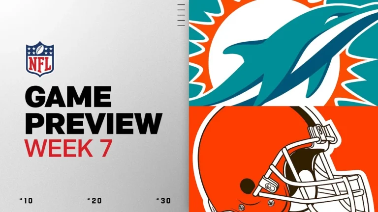 Miami Dolphins vs Cleveland Browns Week 7 Game Preview