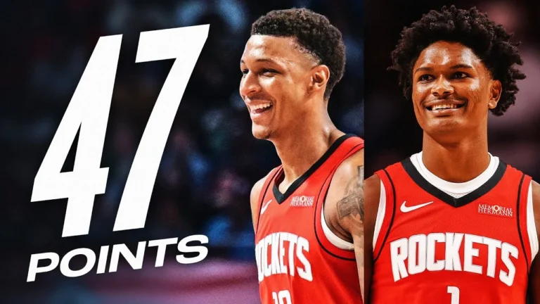 Amen Thompson (21 PTS) & Jabari Smith Jr. (26 PTS) Were Cooking! October 14, 2025