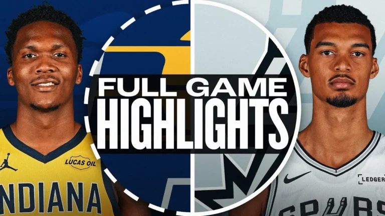 PACERS at SPURS FULL GAME HIGHLIGHTS October 17, 2025
