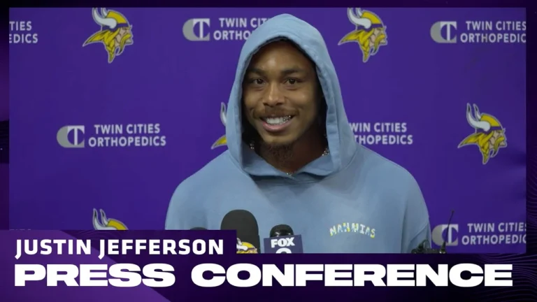 Justin Jefferson on Going Undercover, Offense’s Sense of Urgency, Facing Eagles & Different Coverage