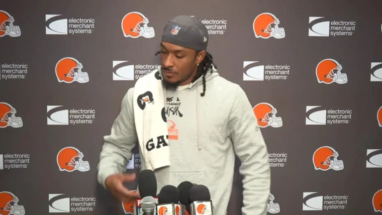 Joel Bitonio, Grant Delpit, Carson Schwesinger Press Conferences October 16th, 2025