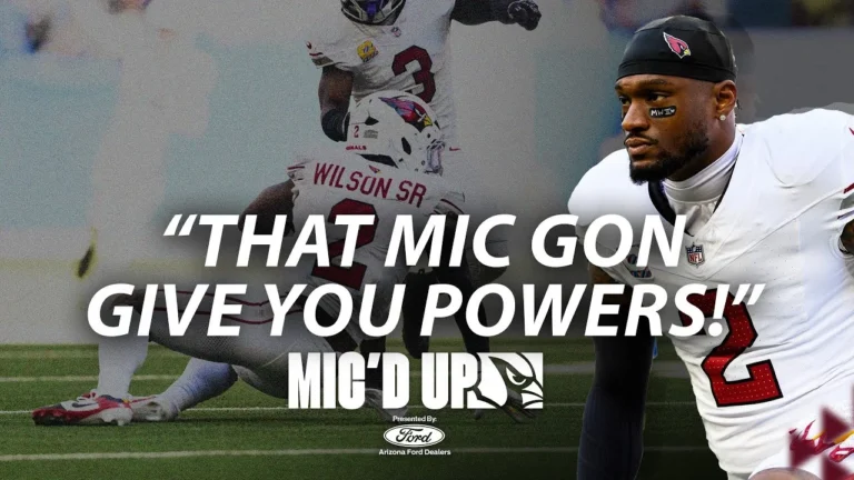 Mack Wilson Sr. AND HE’S MIC’D UP! vs Indianapolis Colts AZ Cardinals