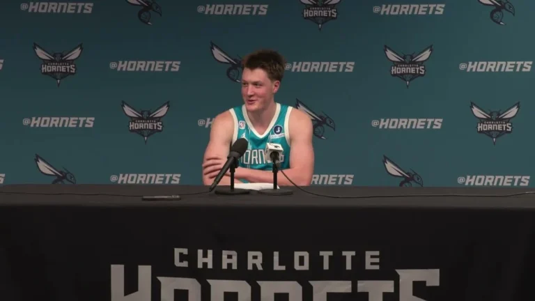 Hornets vs Nets: Kon Knueppel Postgame Media Availability 10 22 2025