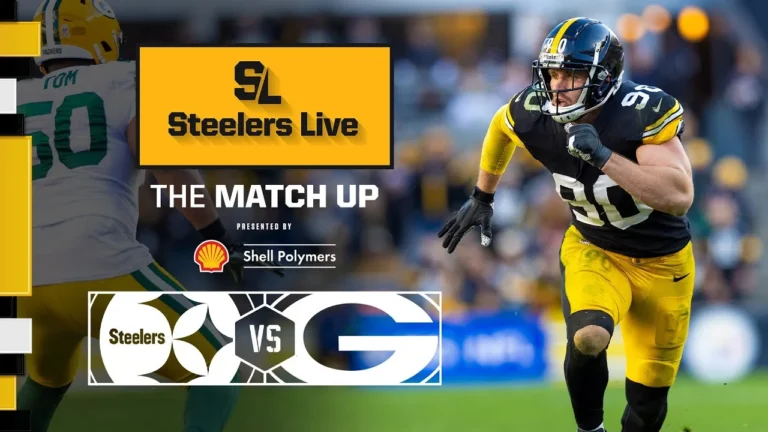 Steelers vs. Packers Preview Steelers Live The Match Up Pittsburgh Steelers