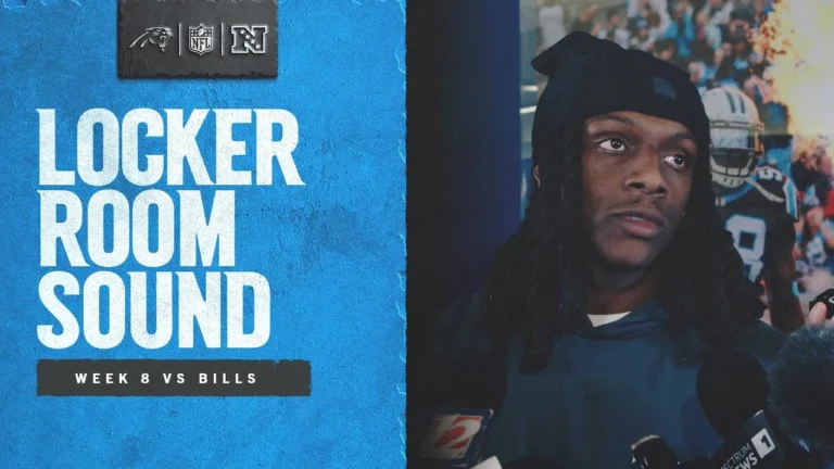 Jaycee Horn on coming back from loss Carolina Panthers