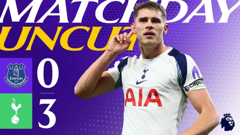 Spurs win away (again)! Everton 0-3 Tottenham Hotspur MATCHDAY UNCUT