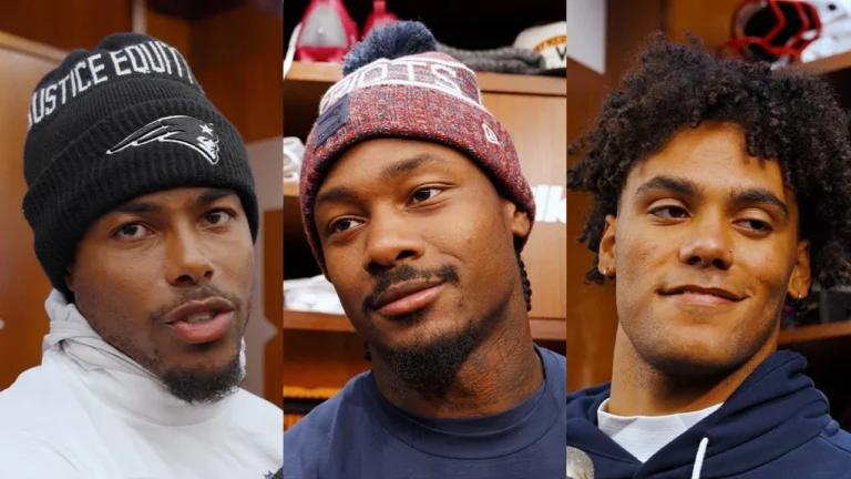 Marcus Jones, Stefon Diggs & Christian Gonzalez Address the Media Patriots Press Conference