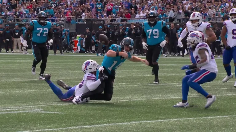 Forced Fumble! Bills defense comes up big