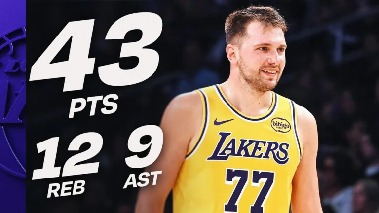 Luka Dončić Was ELECTRIC In Lakers’ Opener October 21, 2025