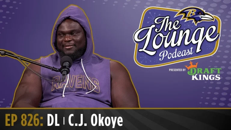 C.J. Okoye Joins The Lounge Baltimore Ravens