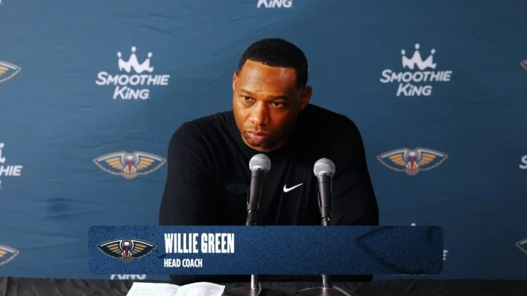 Willie Green Pelicans-Rockets Postgame 2025 NBA Preseason
