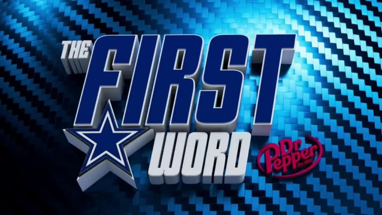Dr. Pepper First Word 10 26 25 Dallas Cowboys 2025