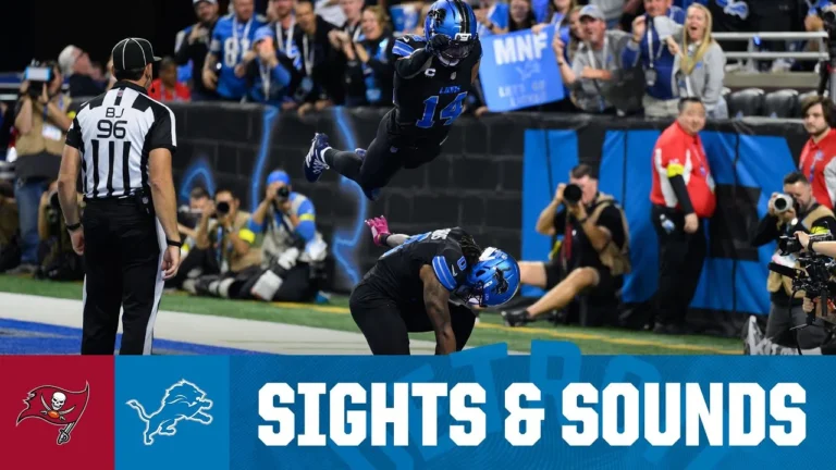Sights and Sounds: Lions pick up a GRITTY 24-9 primetime win over the Buccaneers 2025 Week 7