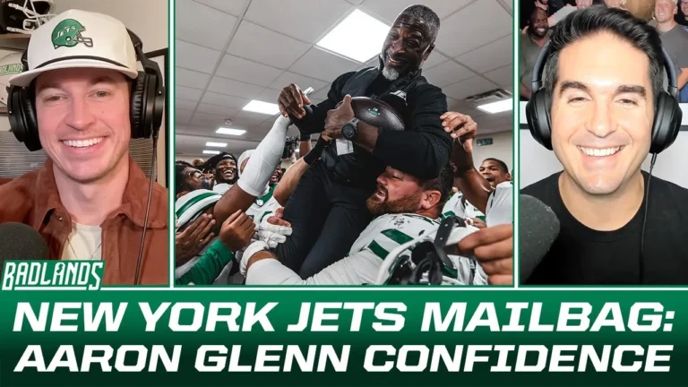 What Is Jets Confidence Level In Aaron Glenn? (BADLANDS) NFL