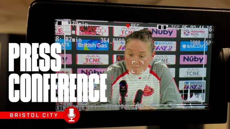 We know we have to be at our best Reay Previews Bristol City Test Press Conference