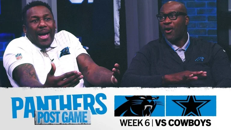 Panthers vs Cowboys Week 6 Reaction Panthers Postgame Show Carolina Panthers