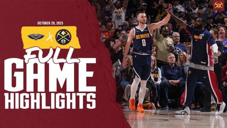 Denver Nuggets Dominant Dub Full Game Highlights vs. NOP