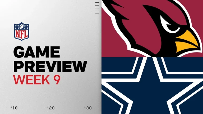 Arizona Cardinals vs Dallas Cowboys Week 9 Game Preview