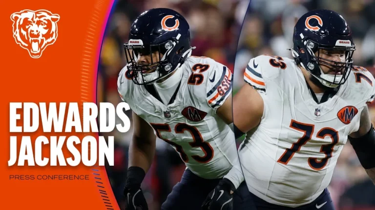 T.J. Edwards, Jonah Jackson on executing in all phases Chicago Bears