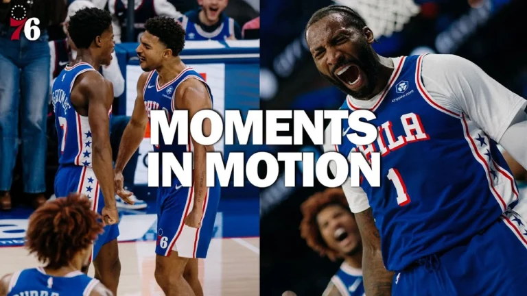 Moments in Motion: Sixers vs. Hornets 10.25.25